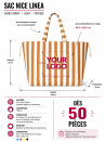 SAC NICE LINEA TERRACOTTA - L 🧡 (58x24x35cm)