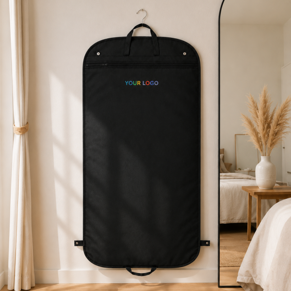 FLORENCE GARMENT BAG - BLACK (65x140cm)