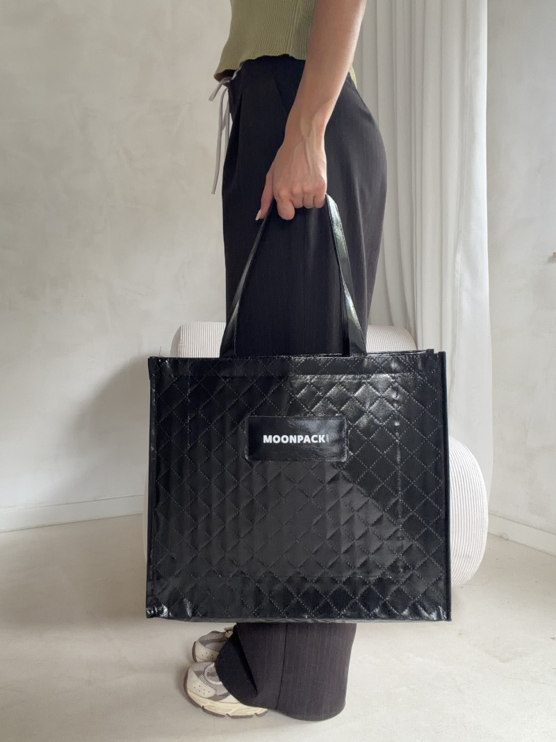 BAG OSLO - BLACK - (41x12x35 cm)