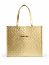 Sac réutilisable personnalisé en PP non tissé  – "Oslo" Gold (41x12x35cm)