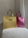 Sac réutilisable personnalisé en PP non tissé  – "Oslo" Rose Gold (41x12x35 cm)