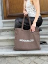 SAC COTON ANTWERP - CHOCOLAT