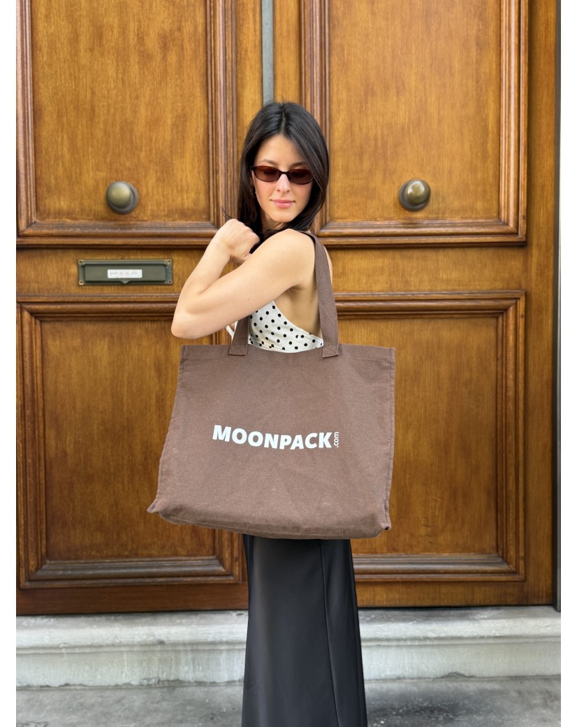 SAC COTON ANTWERP - CHOCOLAT