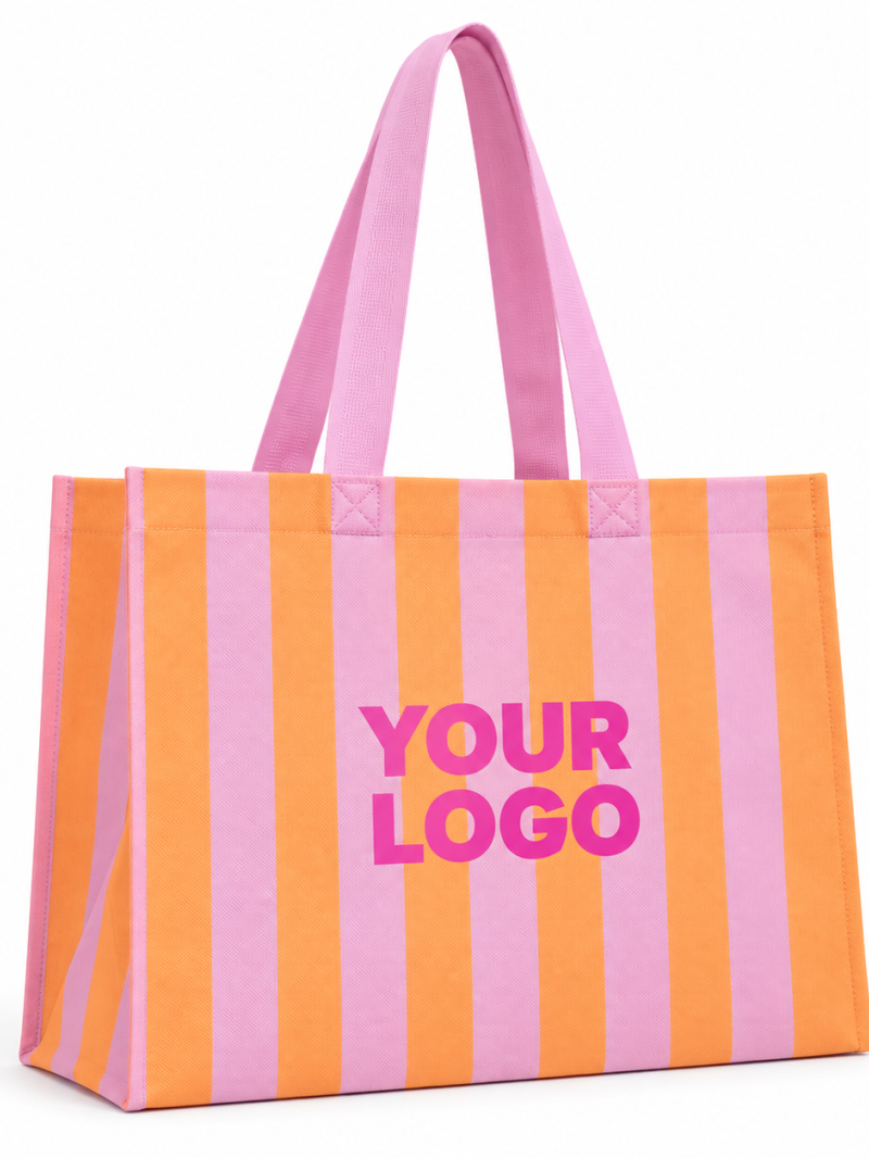 Sac Non Tissé Personnalisé Lilas – Cabas Lille Linéa M