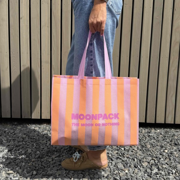 Sac Non Tissé Personnalisé Lilas – Cabas Lille Linéa M
