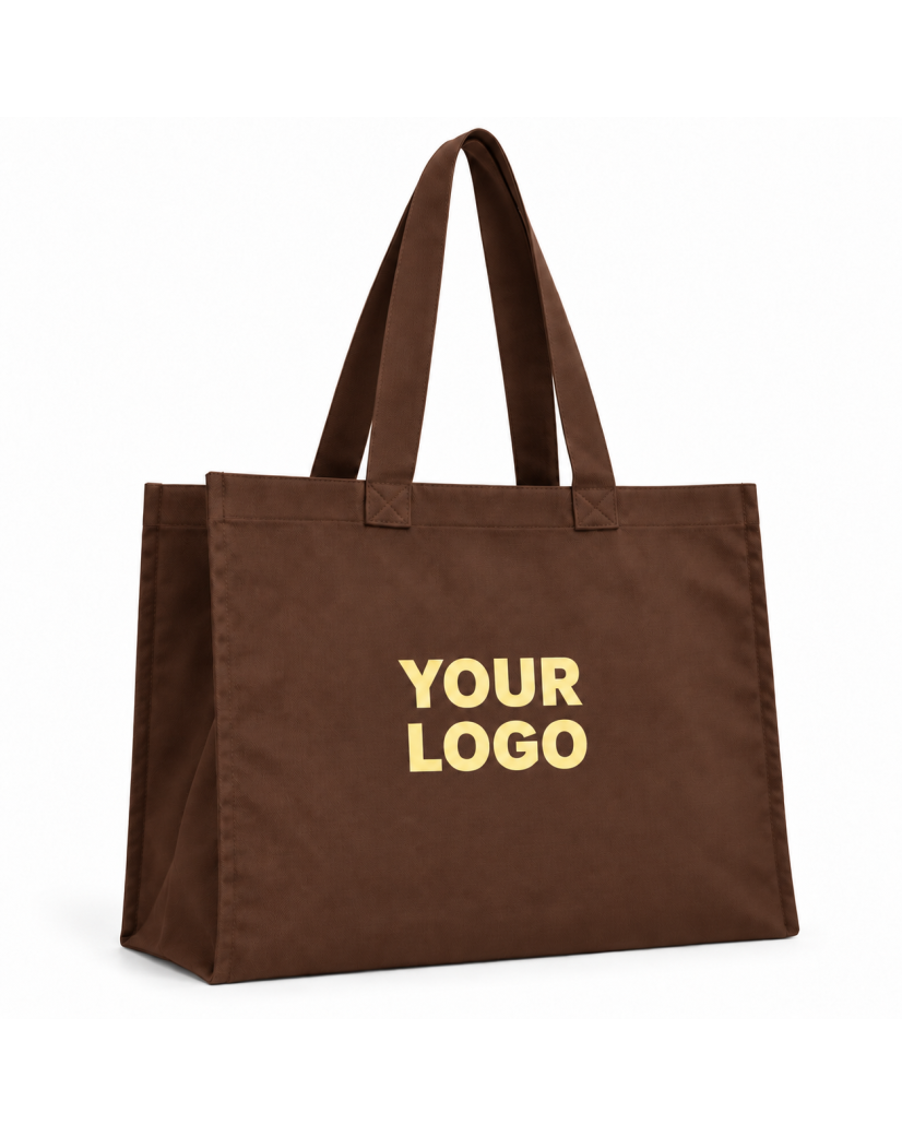 Sac Cabas Réutilisable Personnalisé Chocolat – modèle Antwerp