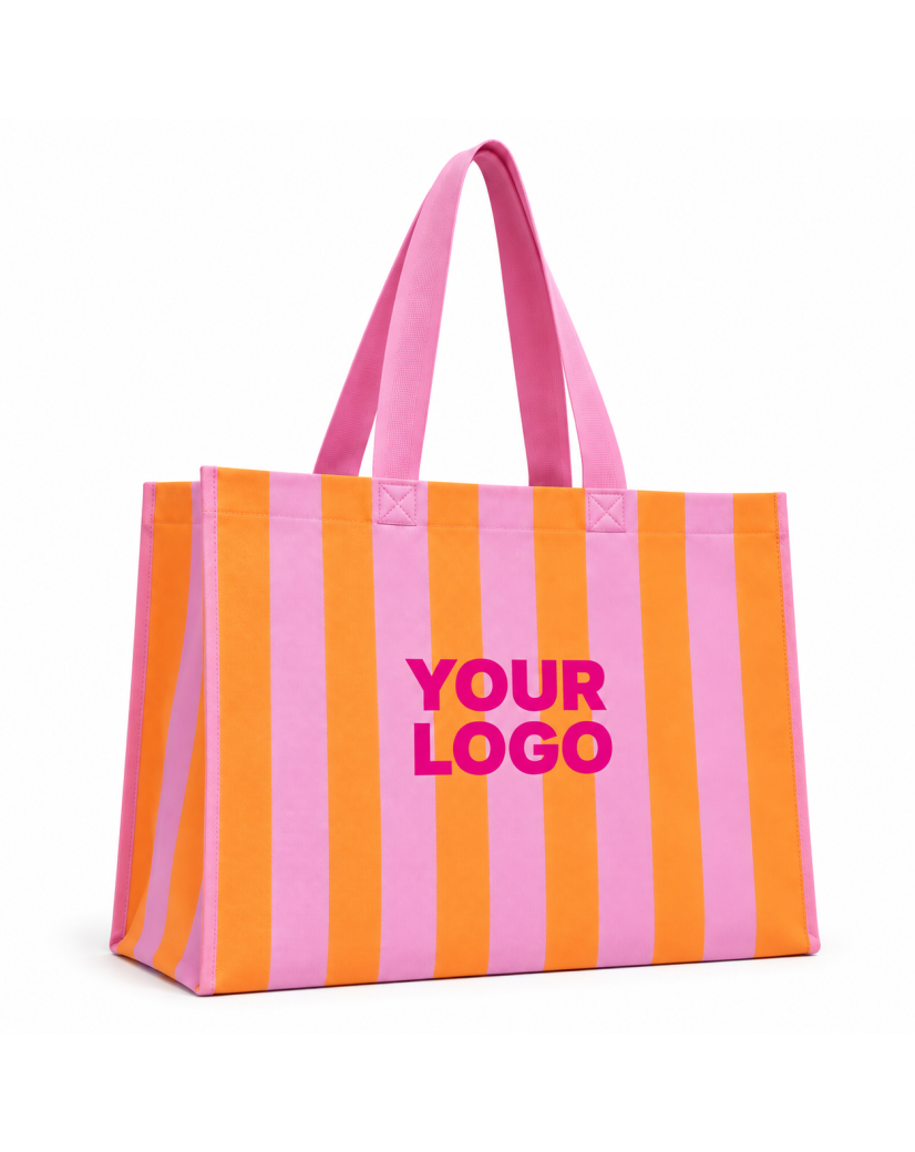 BAG LILLE "LINEA LILA" L - 45x14x40cm