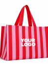 SAC TISSU NON TISSÉ "LINEA ROUGE" L - 45x14x40cm