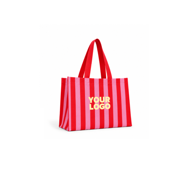 Sac Non Tissé Personnalisé Rouge – Cabas Lille Linéa M