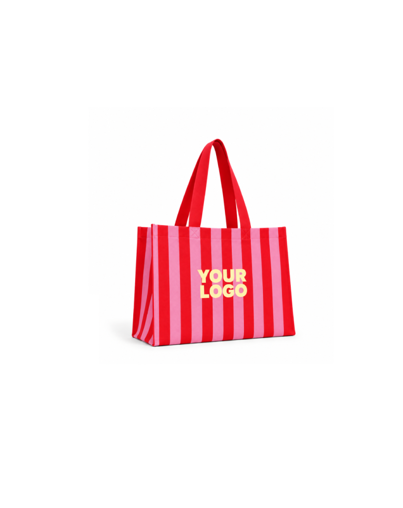 BAG LILLE "LINEA RED" M - 40x10x30cm