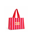 Sac Non Tissé Personnalisé Rouge – Cabas Lille Linéa M