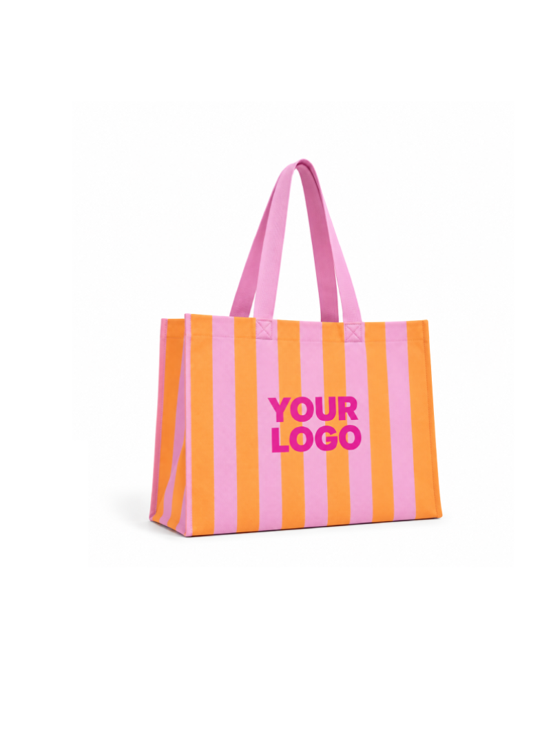 Sac Non Tissé Personnalisé Lilas – Cabas Lille Linéa M