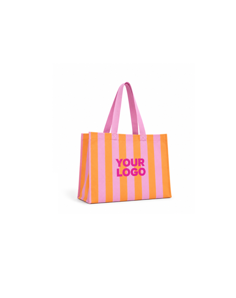 Sac Non Tissé Personnalisé Lilas – Cabas Lille Linéa M