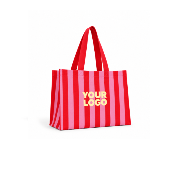 SAC TISSU NON TISSÉ "LINEA ROUGE" L - 45x14x40cm