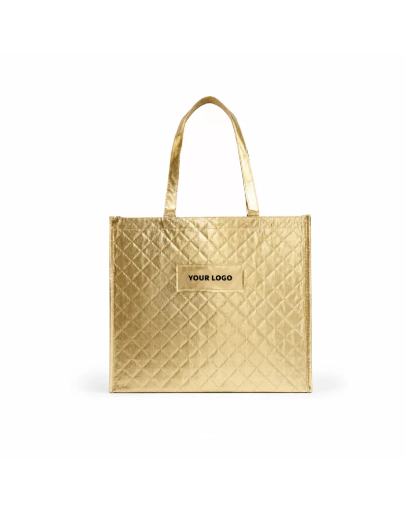 BOLSO OSLO - ORO - (41x12x35 cm)
