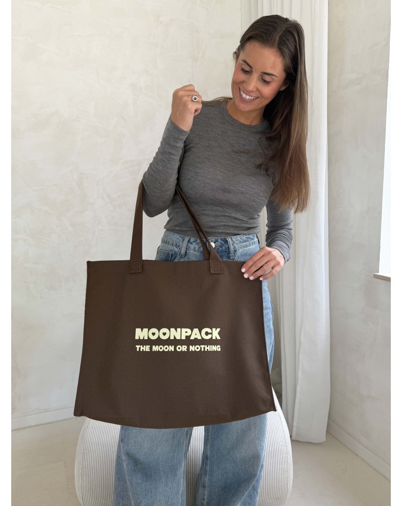 Sac Cabas Réutilisable Personnalisé Chocolat – modèle Antwerp