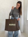 Sac Cabas Réutilisable Personnalisé Chocolat – modèle Antwerp