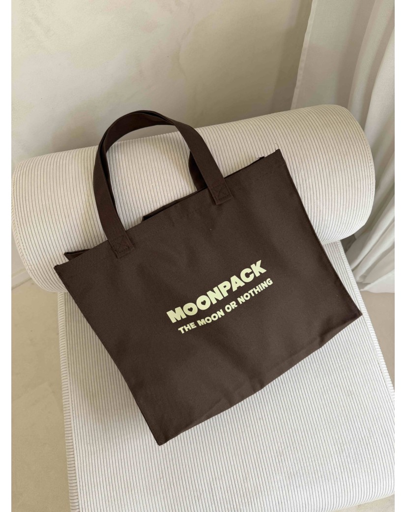 Sac Cabas Réutilisable Personnalisé Chocolat – modèle Antwerp