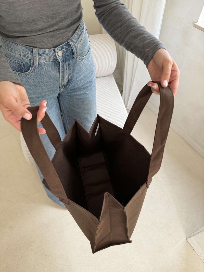 Sac Cabas Réutilisable Personnalisé Chocolat – modèle Antwerp
