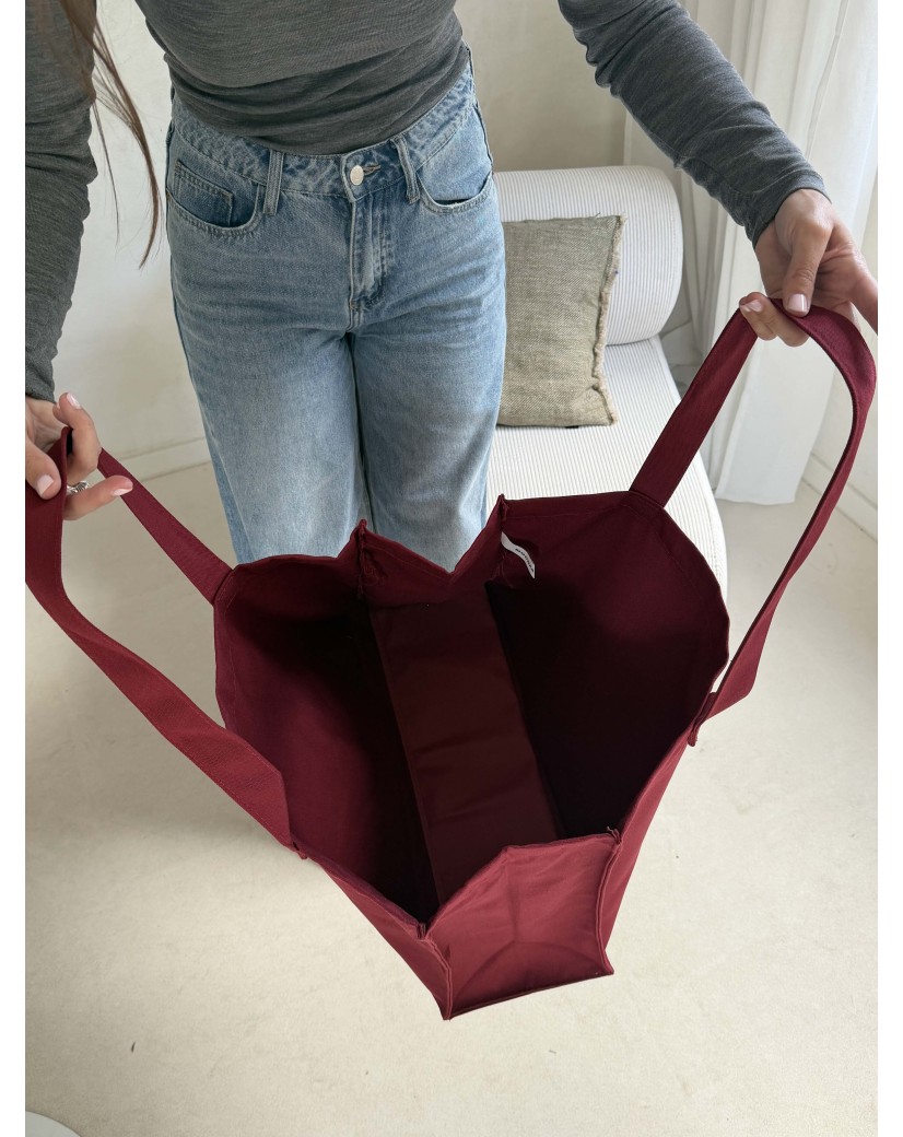 Sac Cabas Réutilisable Personnalisé Bordeaux – Antwerp