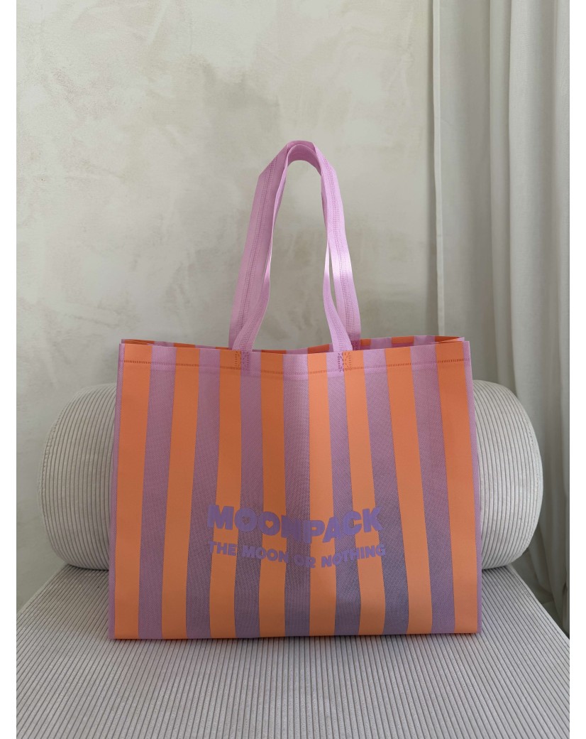 Sac Non Tissé Personnalisé Lilas – Grand Cabas Lille Linéa L