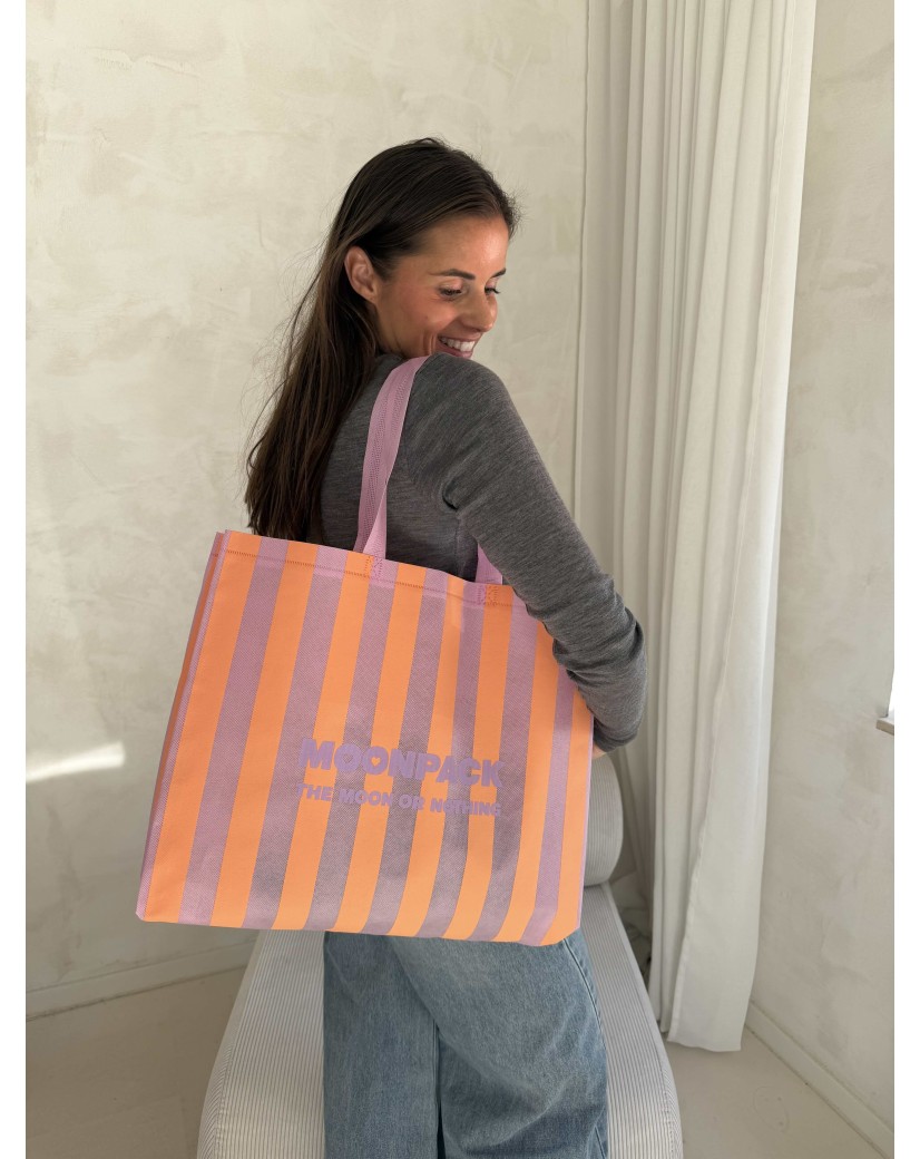 BAG LILLE "LINEA LILA" L - 45x14x40cm