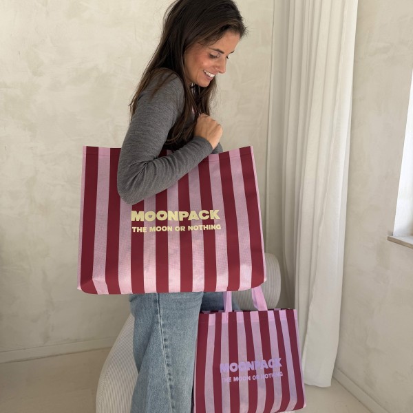 Sac Non Tissé Personnalisé – modèle Lille Linéa Bordeaux M