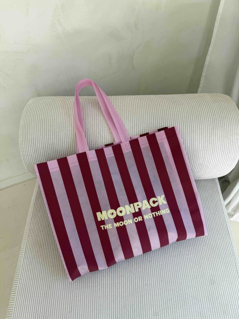 Sac Non Tissé Personnalisé – modèle Lille Linéa Bordeaux L (45x14x35cm)