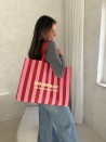 Sac Non Tissé Personnalisé Rouge – Grand Cabas Lille Linéa L