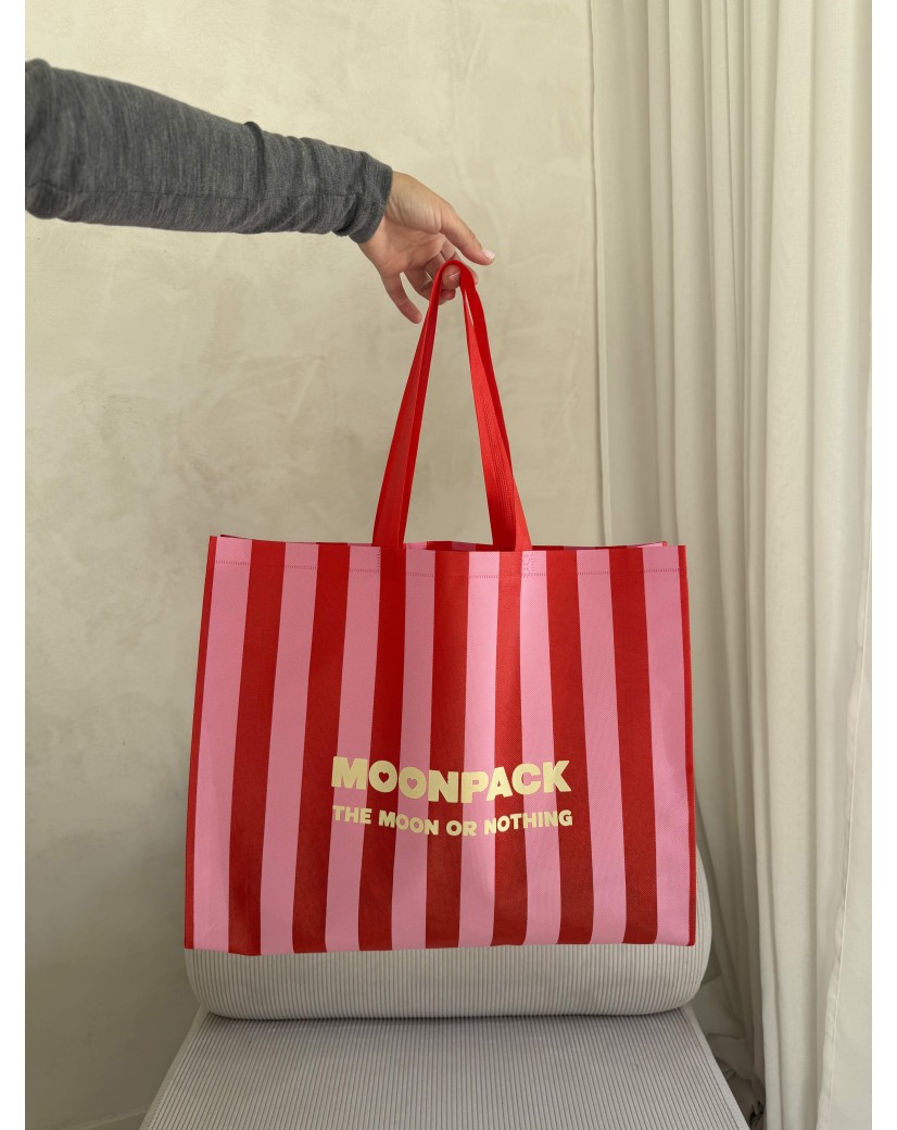 Sac Non Tissé Personnalisé Rouge – Grand Cabas Lille Linéa L