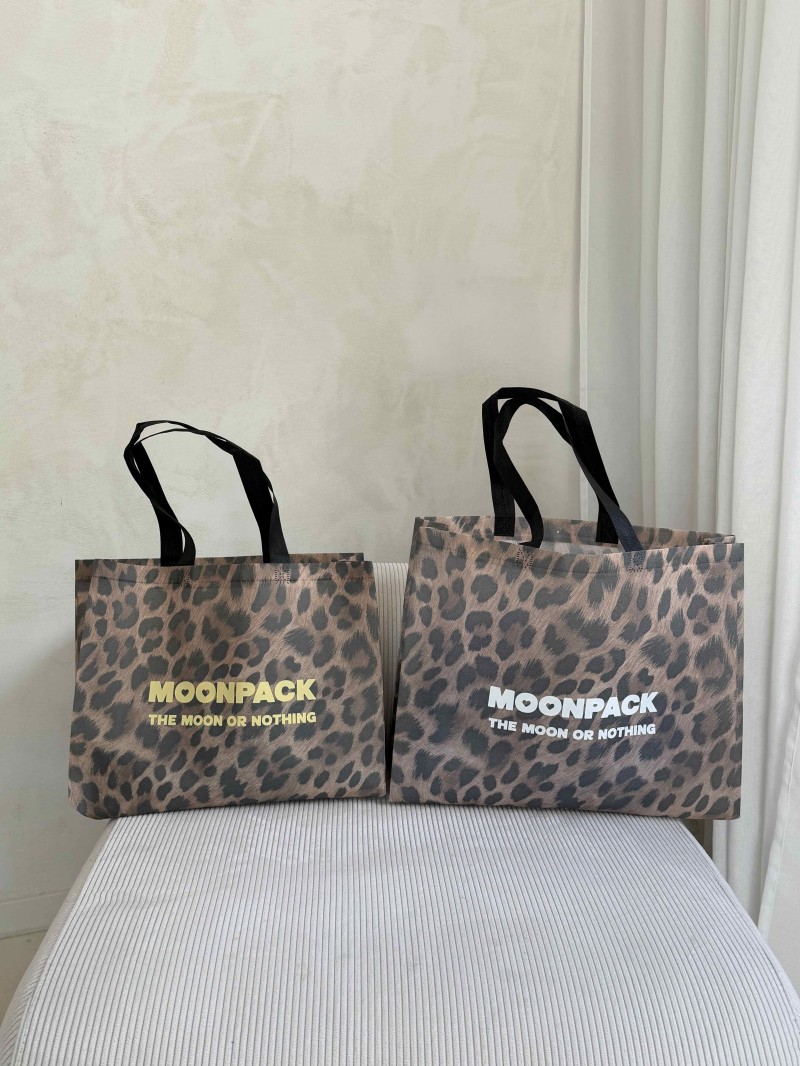 Sac Non Tissé Personnalisé Léopard – Cabas Lille M