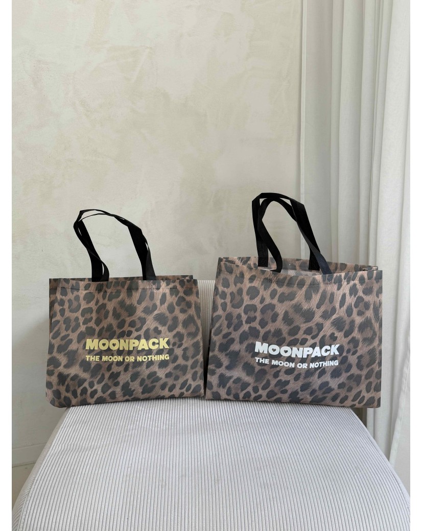 Sac Non Tissé Personnalisé Léopard – Cabas Lille M