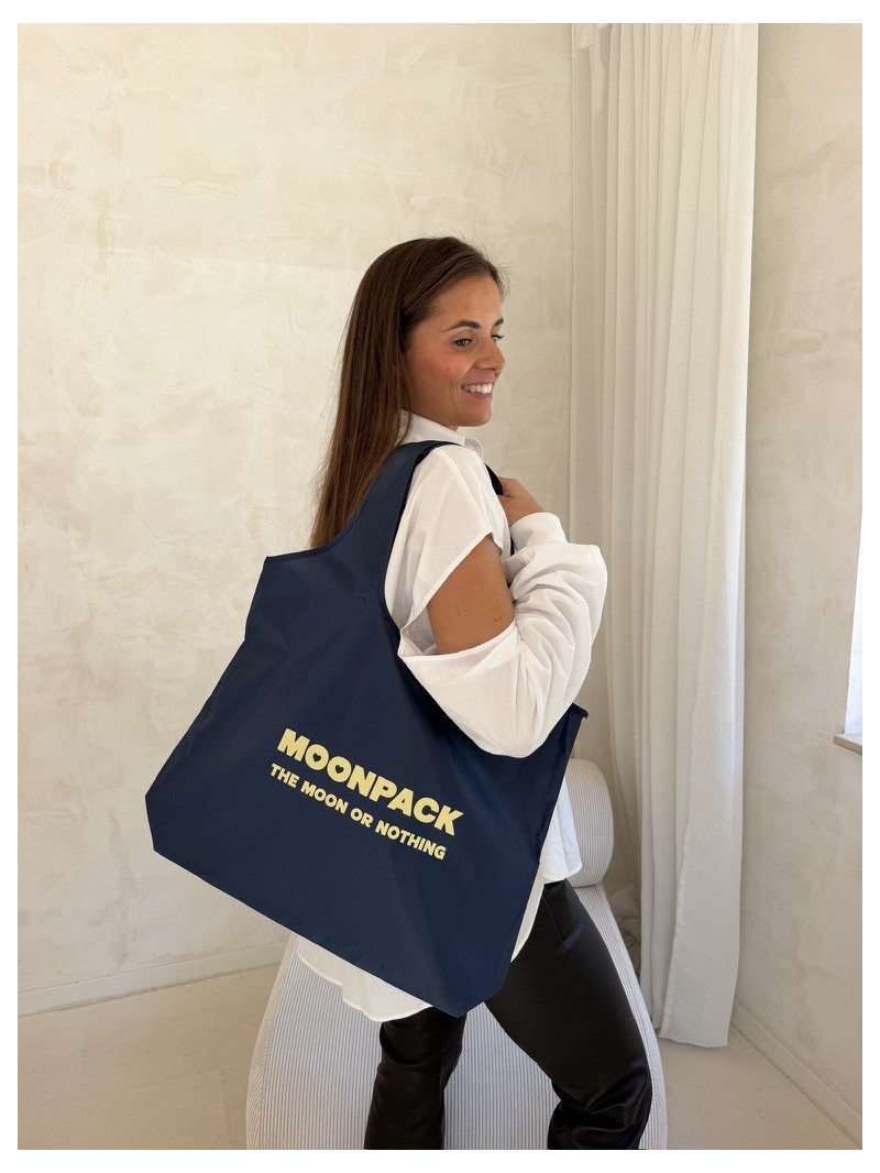 Sac Réutilisable en Nylon Recyclé - Berlin bleu nuit