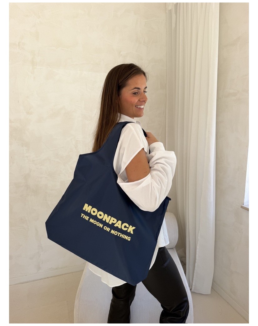 Sac Réutilisable en Nylon Recyclé - Berlin bleu nuit