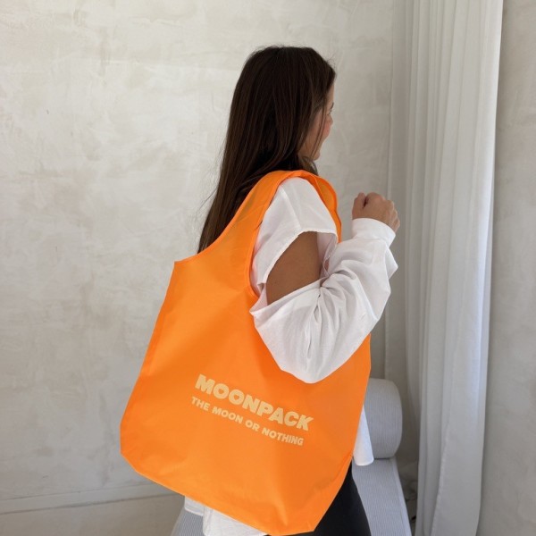 Sac Réutilisable en Nylon Recyclé - Berlin orange
