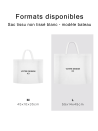 SAC TISSU NON TISSE NOIR - L