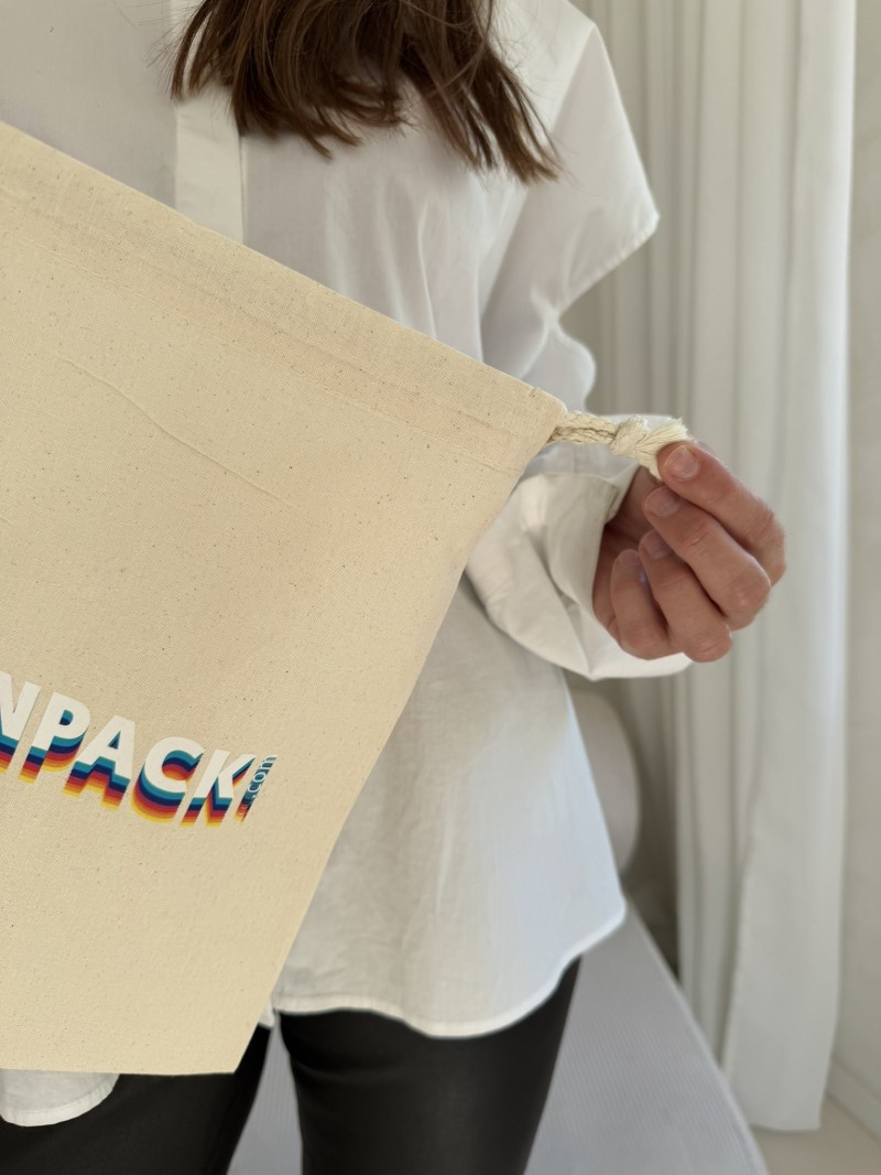Personalized pouch - Natural M