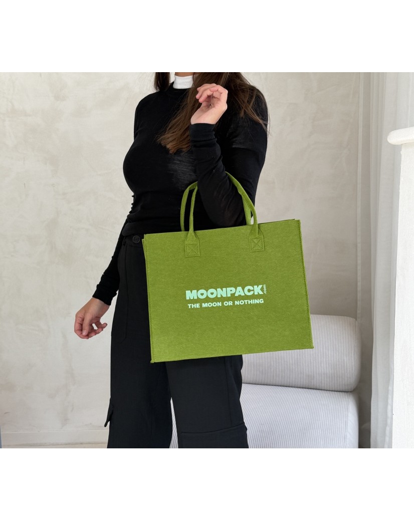 GRENOBLE TASCHEN - GRÜN - M (35,5x11x28,5cm)