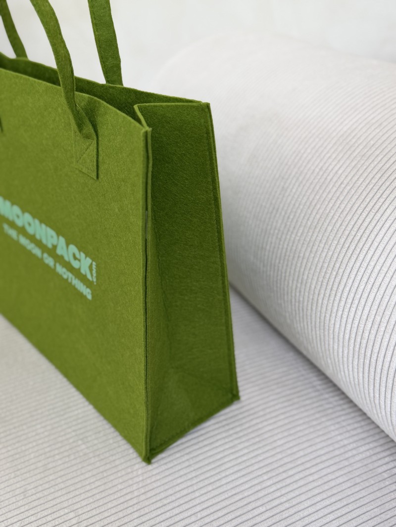 GRENOBLE TASCHEN - GRÜN - M (35,5x11x28,5cm)