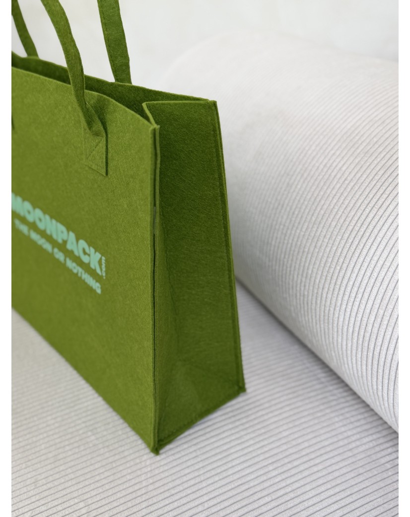 GRENOBLE TASCHEN - GRÜN - M (35,5x11x28,5cm)