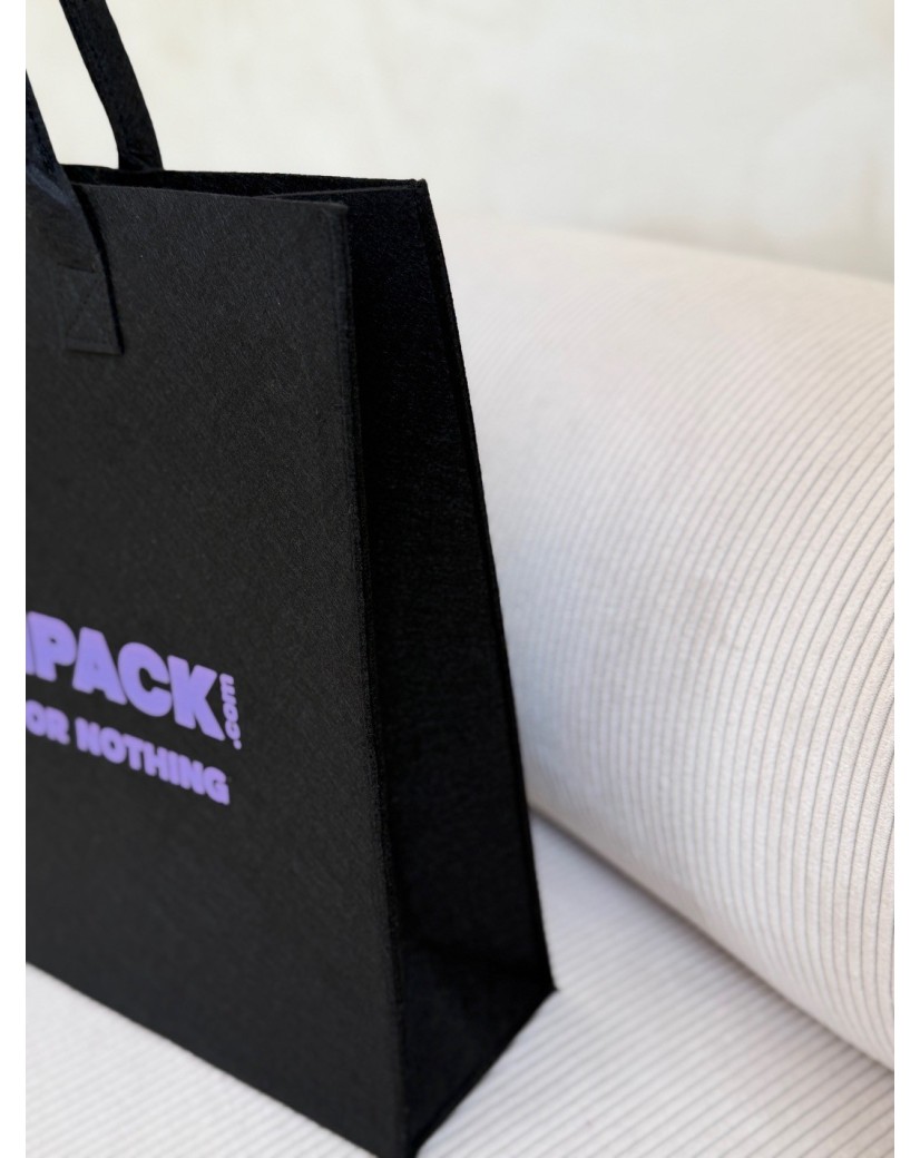 SAC GRENOBLE - NOIR -  L (42,5x11x36cm)