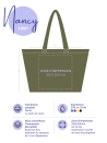 Sac cabas réutilisable – Nancy Army (43×15×36 cm)