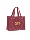 Sac non tissé personnalisé – modèle Lille Bandana - L (45×14×40 cm)