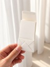 Pochette cadeau - Blanche (6x4x10cm)