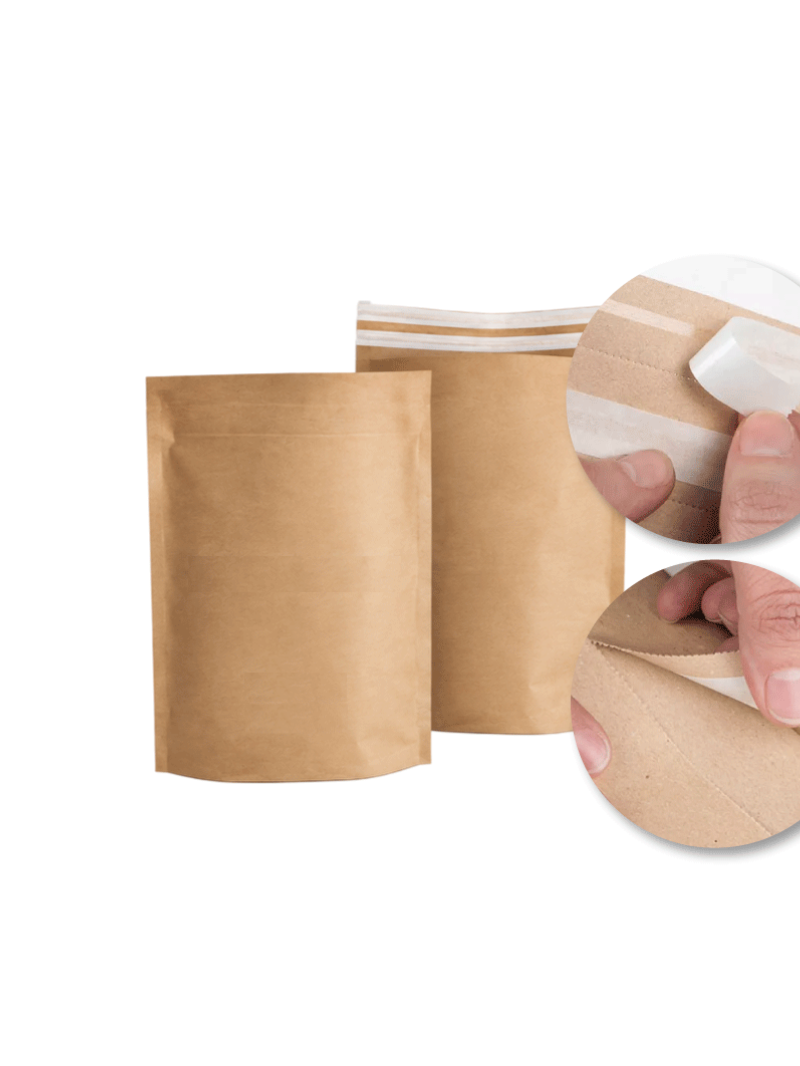 Economy pouch - Kraft S without printing