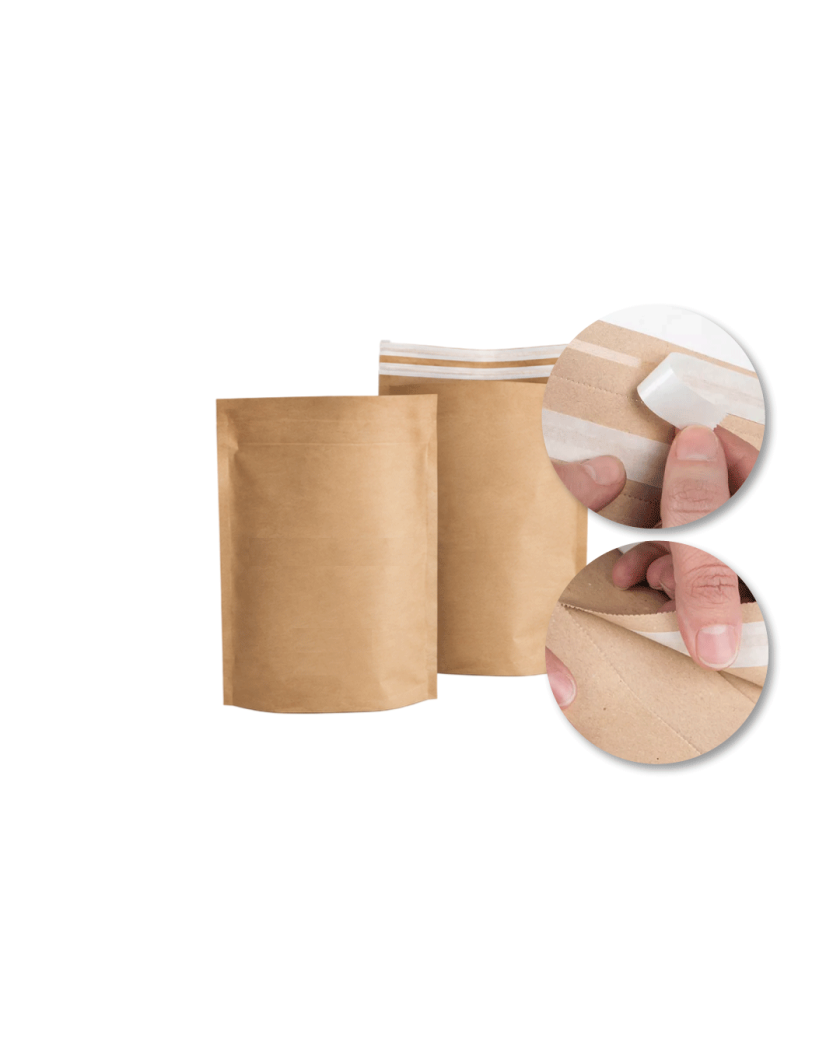 Economy pouch - Kraft S without printing