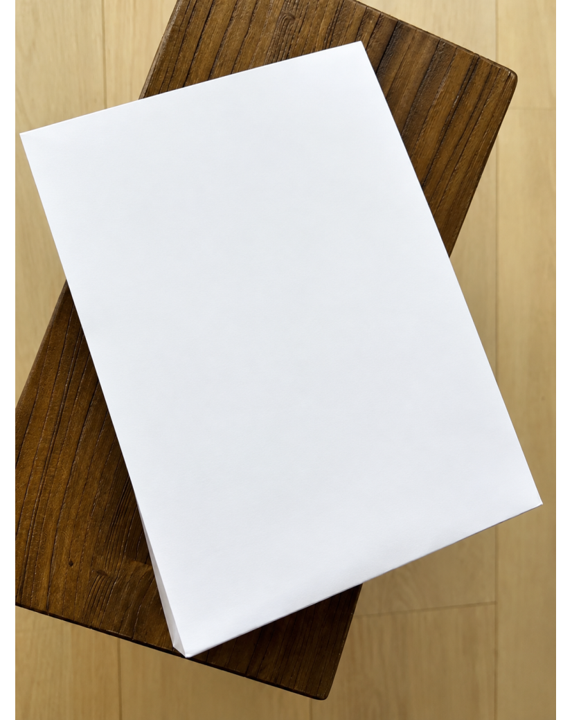 Geschenkbeutel - Weiß L