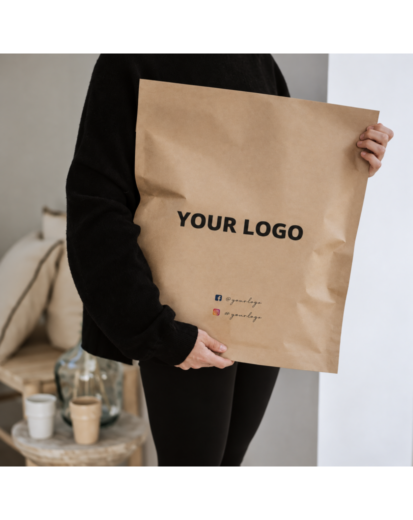 Sobres ecológicos personalizados en kraft reciclado - Pedir ahora