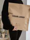 Customized ecological envelopes in recycled kraft - Order now