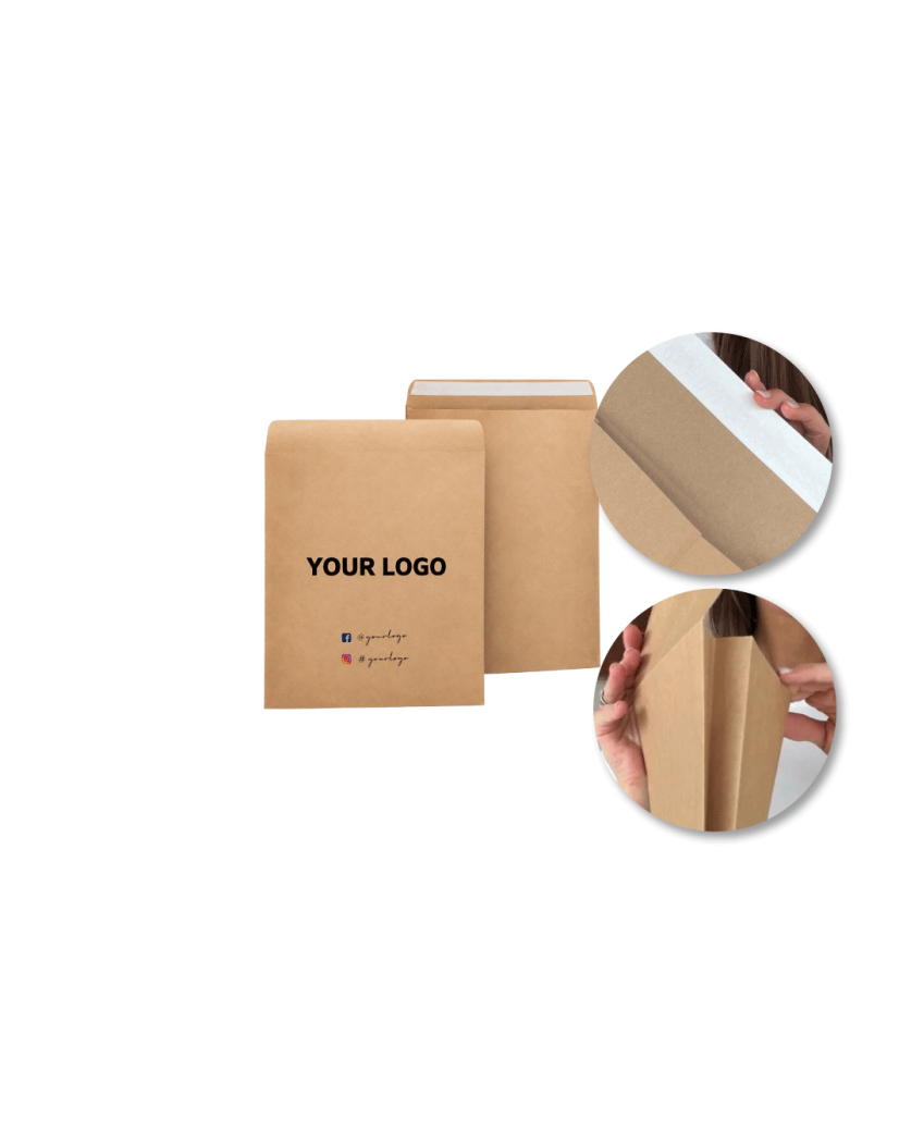 MAILERBAG MODEL MANGO - KRAFT S (25x5x29CM)